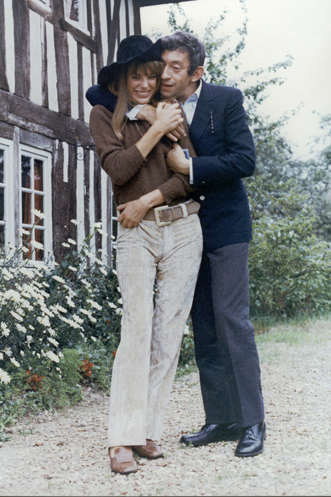 Джейн Биркин и Серж Генсбур, 1968 год