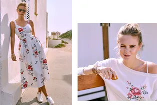 Атласные топы, романтичные платья и нежные сарафаны в лукбуке весенне-летней коллекции Terekhov Girl