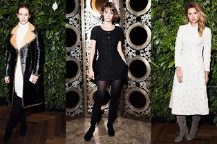 Даша Веледеева, Ирина Старшенбаум и Ольга Зуева на показе фильма «Колетт»