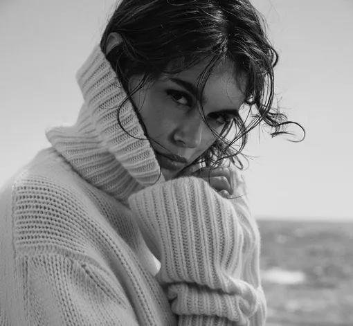 Кайя Гербере в рекламной кампании Kaia Gerber X Zara