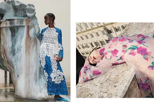 Платья и юбки всех мастей и ни одних брюк в коллекции Valentino